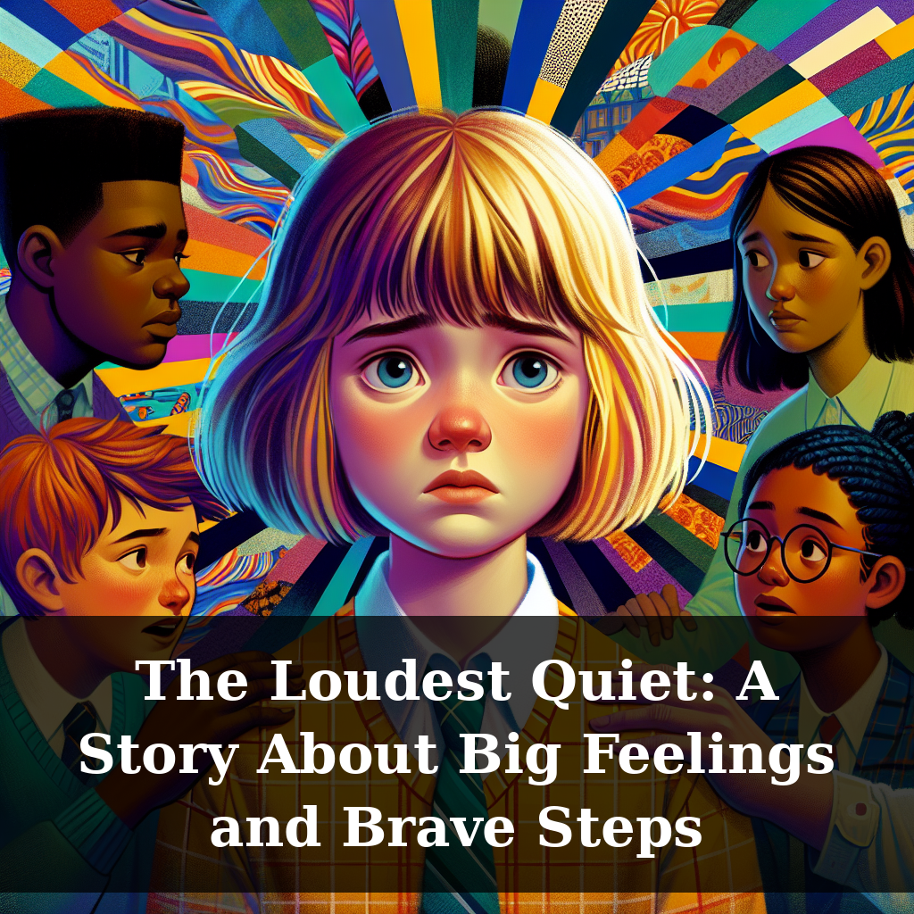 cover for The Loudest Quiet: A Story About Big Feelings and Brave Steps